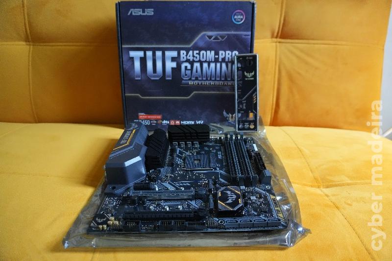 Motherboard B450M TUF Plus + Ryzen 5 2600 + Vengeance 16 gb (2x8)