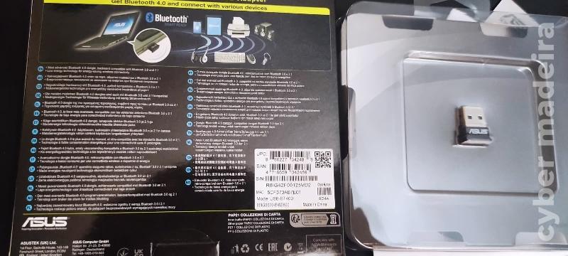 Adaptador Bluetooth ASUS v4.0 USB-BT400