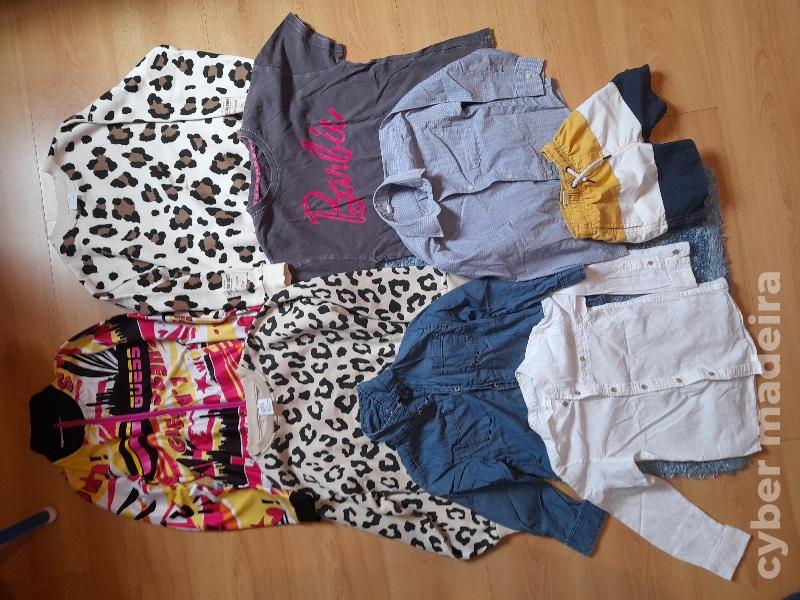 Roupa Criança 4/6 cada 2,50eur ou 15eur Lote