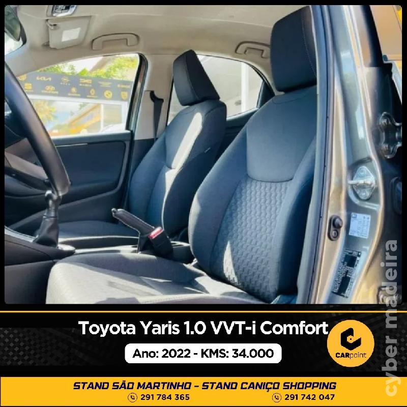 TOYOTA YARIS 1.0 VVT-i Comfort 72cv Gasolina
