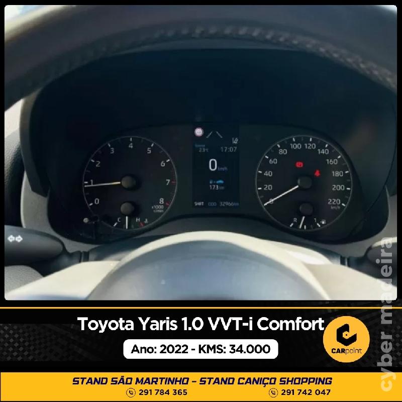 TOYOTA YARIS 1.0 VVT-i Comfort 72cv Gasolina