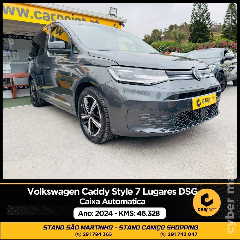 VOLKSWAGEN CADDY Style 7 Lugares DSG Automático 2.0cc TDi 122cv Gasóleo