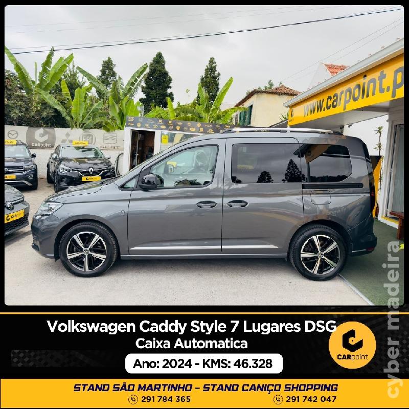VOLKSWAGEN CADDY Style 7 Lugares DSG Automático 2.0cc TDi 122cv Gasóleo