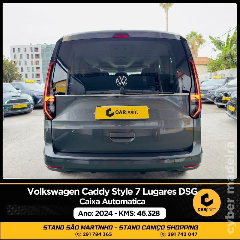 VOLKSWAGEN CADDY Style 7 Lugares DSG Automático 2.0cc TDi 122cv Gasóleo