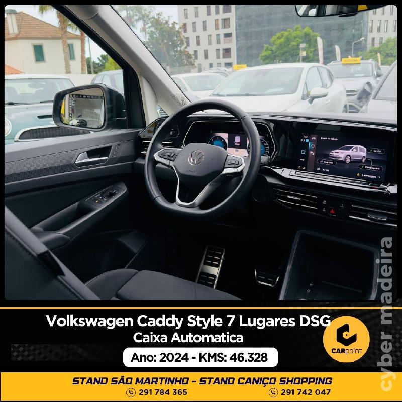 VOLKSWAGEN CADDY Style 7 Lugares DSG Automático 2.0cc TDi 122cv Gasóleo