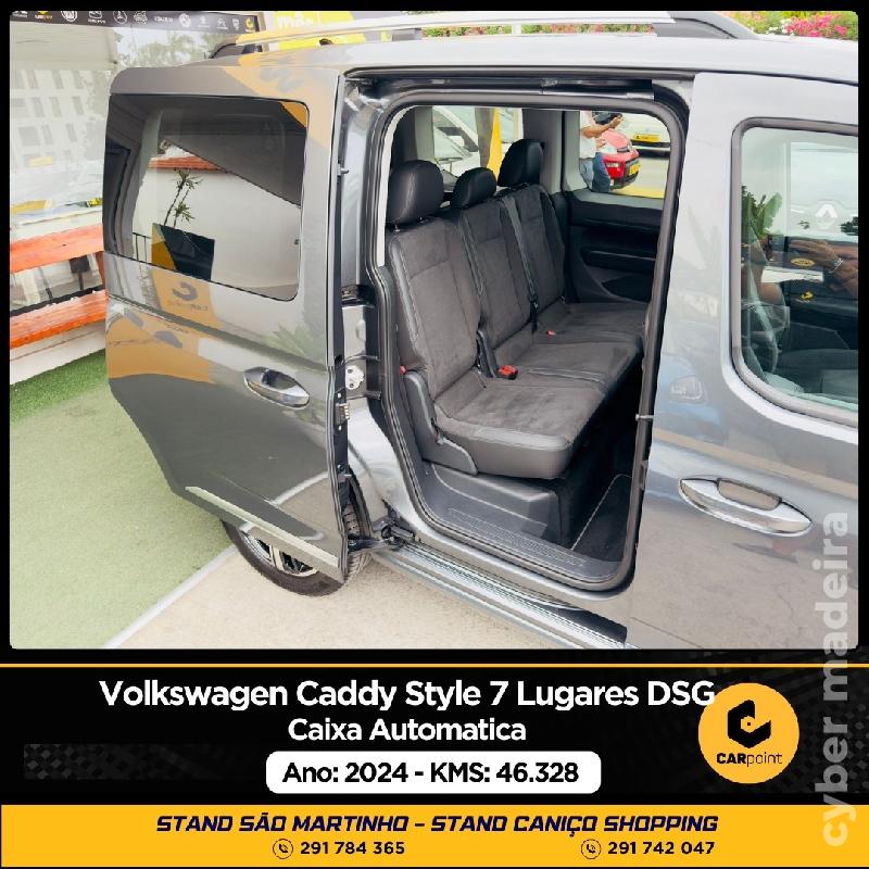 VOLKSWAGEN CADDY Style 7 Lugares DSG Automático 2.0cc TDi 122cv Gasóleo