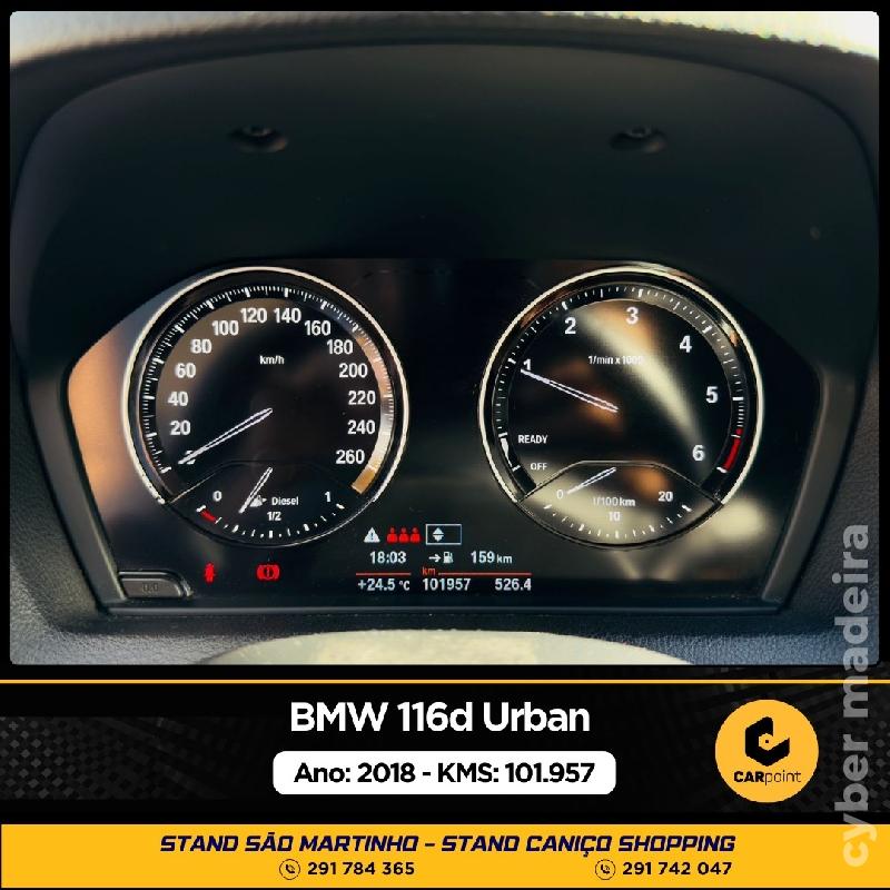 BMW Serie 1 116d Urban 1.5cc 116cv Gasóleo