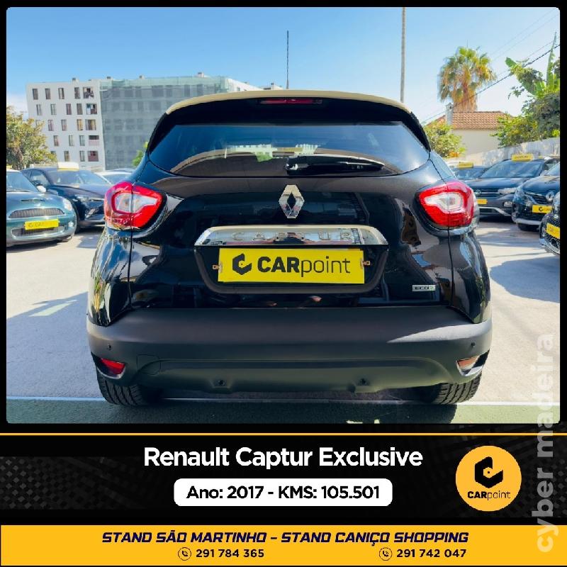 RENAULT CAPTUR Exclusive 1.5cc DCi 90cv Gasóleo