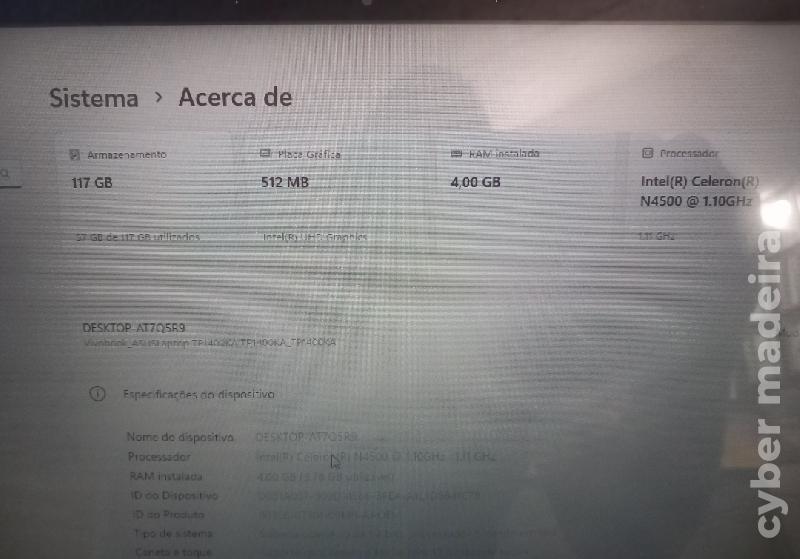 Asus Vivobook c/garantia até Maio 2026 Asus