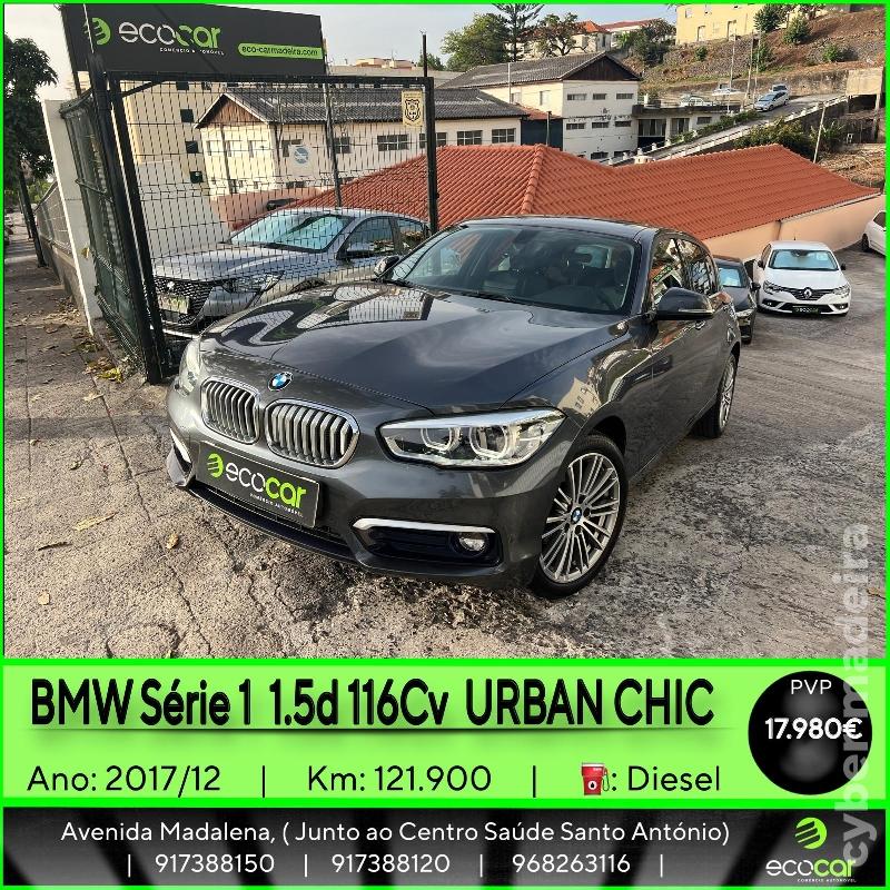 BMW Serie 1 1.5 d 116 cv urban Chic Gasóleo