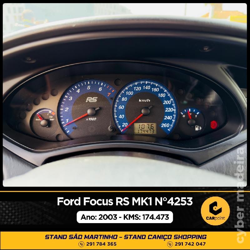 FORD FOCUS RS MK1 N°4253 2.0cc Turbo 215cv Gasolina
