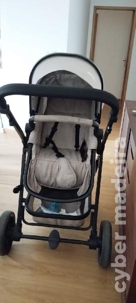 Carrinho de bebé que se transforma em alcofa + ovo