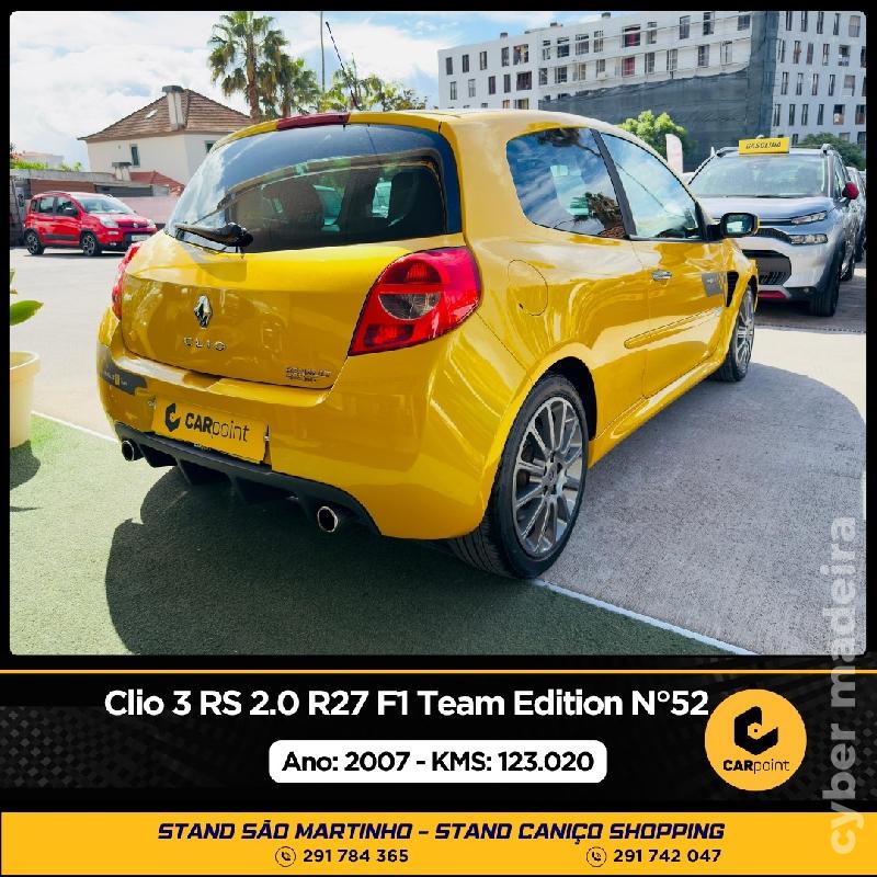 RENAULT CLIO 3 RS 2.0 R27 F1 Team Edition N°52 197cv Gasolina
