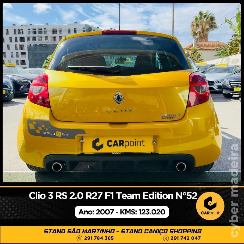 RENAULT CLIO 3 RS 2.0 R27 F1 Team Edition N°52 197cv Gasolina
