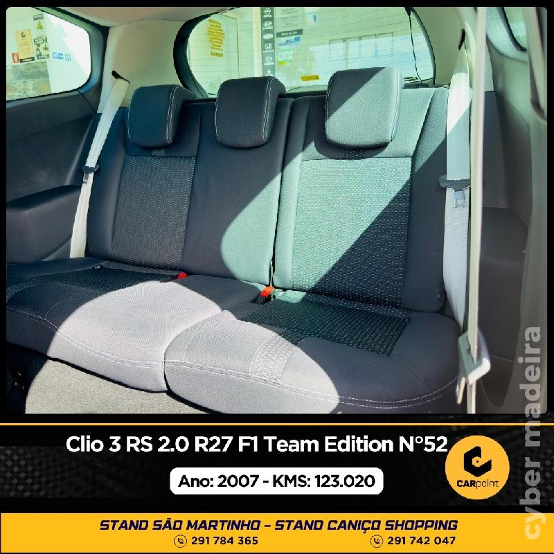 RENAULT CLIO 3 RS 2.0 R27 F1 Team Edition N°52 197cv Gasolina