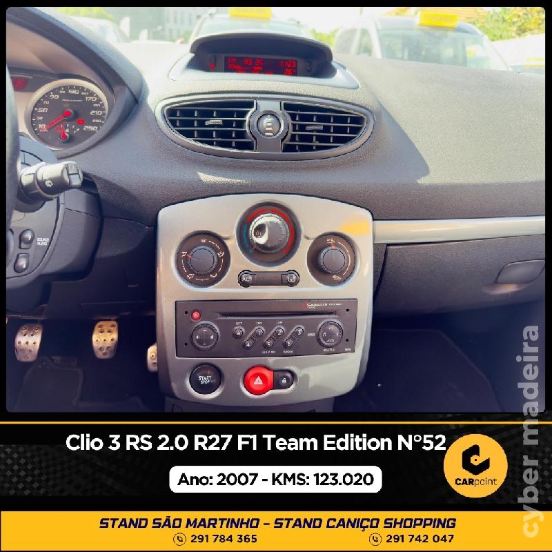 RENAULT CLIO 3 RS 2.0 R27 F1 Team Edition N°52 197cv Gasolina