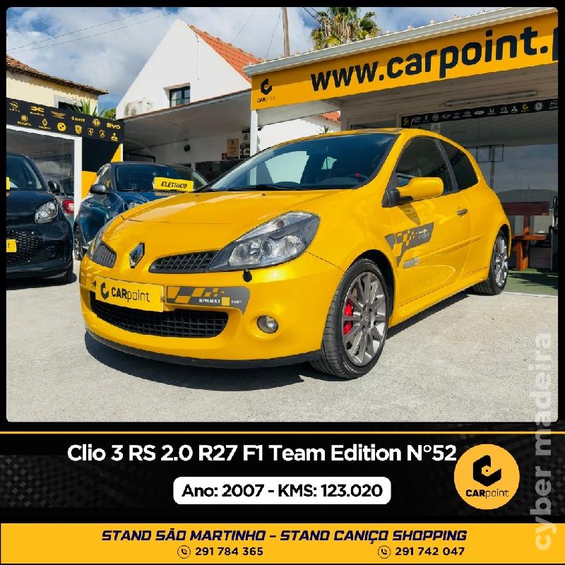RENAULT CLIO 3 RS 2.0 R27 F1 Team Edition N°52 197cv Gasolina