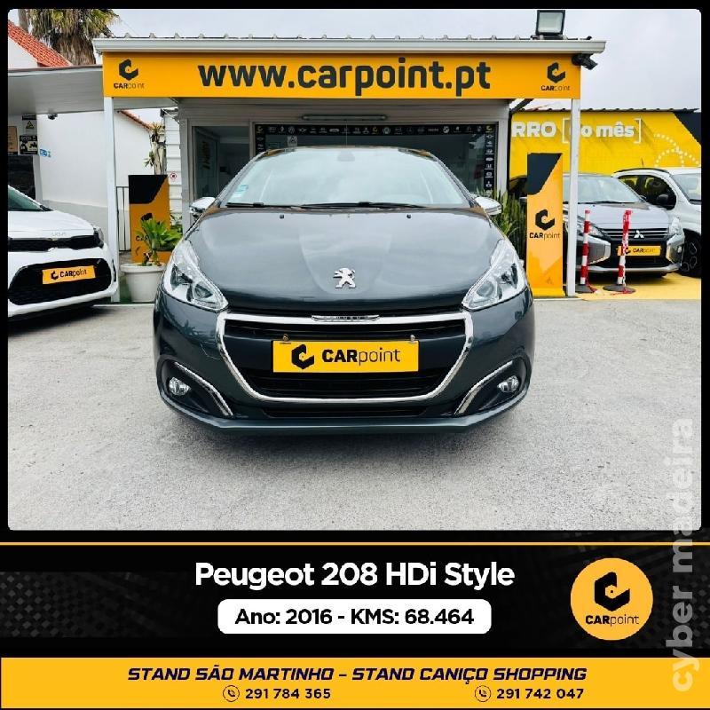 PEUGEOT 208 Style 1.6cc HDi 75cv Gasóleo