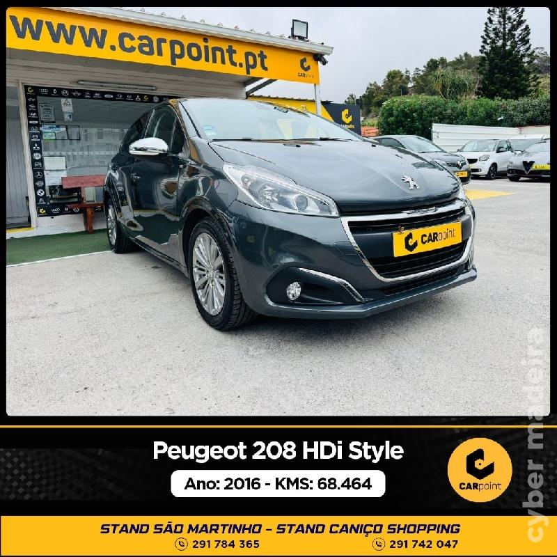 PEUGEOT 208 Style 1.6cc HDi 75cv Gasóleo