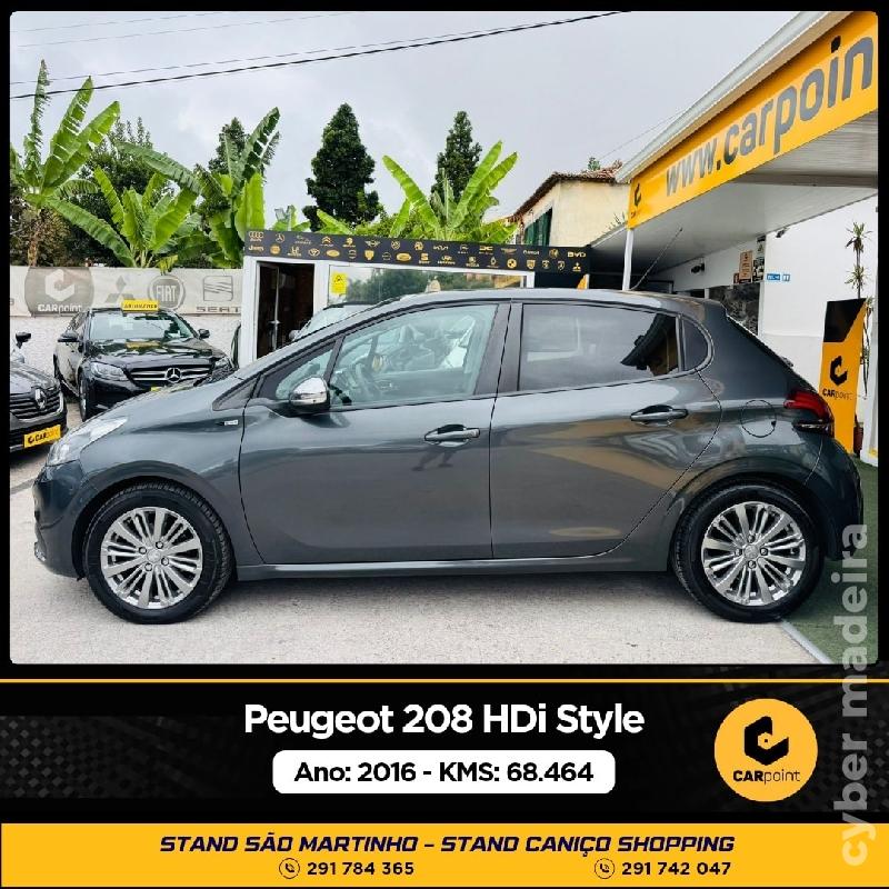 PEUGEOT 208 Style 1.6cc HDi 75cv Gasóleo