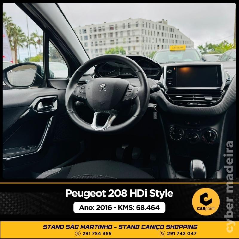 PEUGEOT 208 Style 1.6cc HDi 75cv Gasóleo