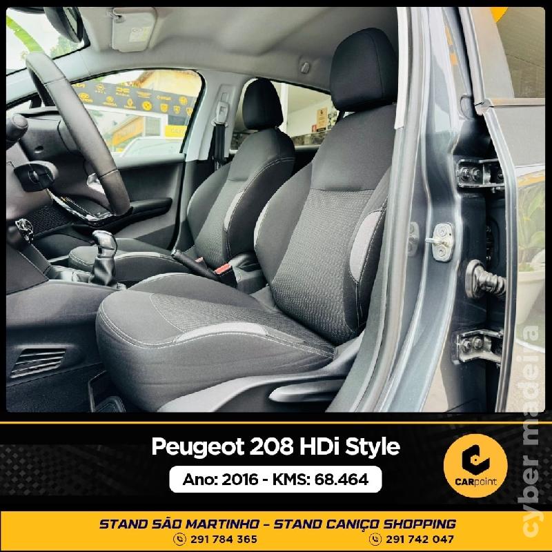 PEUGEOT 208 Style 1.6cc HDi 75cv Gasóleo