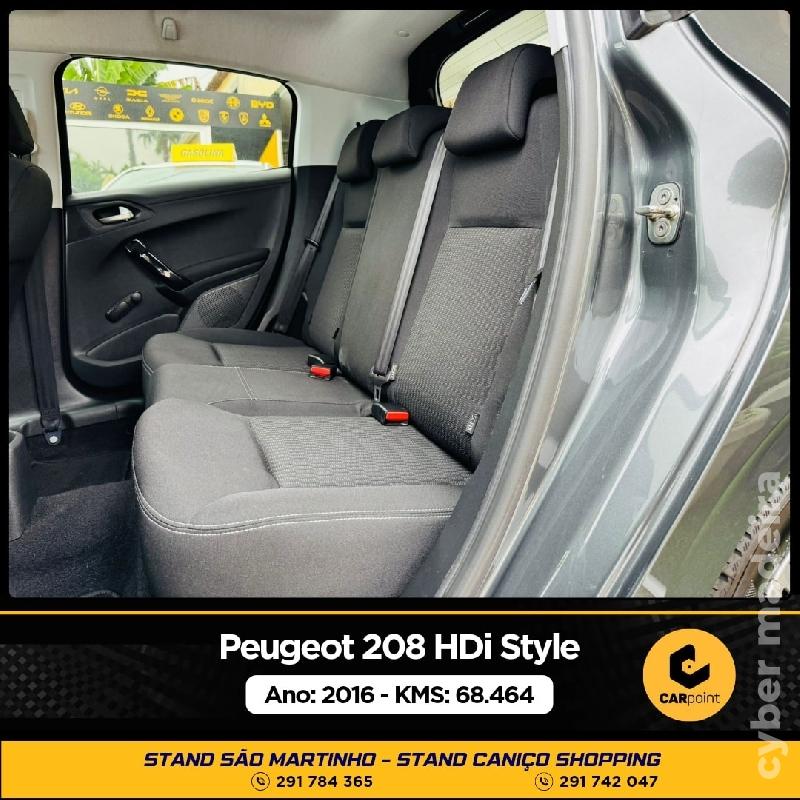 PEUGEOT 208 Style 1.6cc HDi 75cv Gasóleo