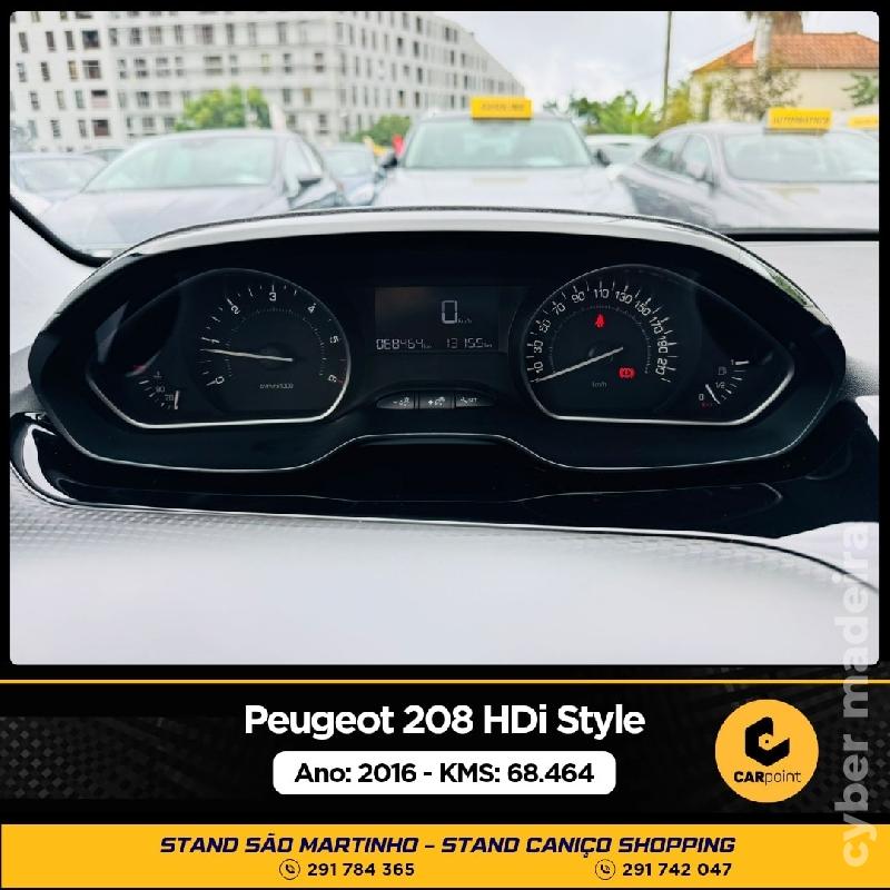 PEUGEOT 208 Style 1.6cc HDi 75cv Gasóleo