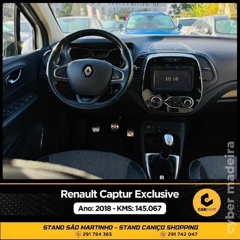 RENAULT CAPTUR Exclusive 1.5cc DCi 90cv Gasóleo