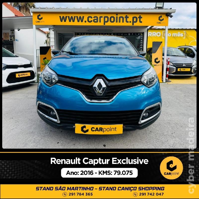 RENAULT CAPTUR Exclusive 1.5cc DCi 90cv Gasóleo