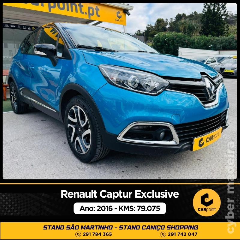RENAULT CAPTUR Exclusive 1.5cc DCi 90cv Gasóleo