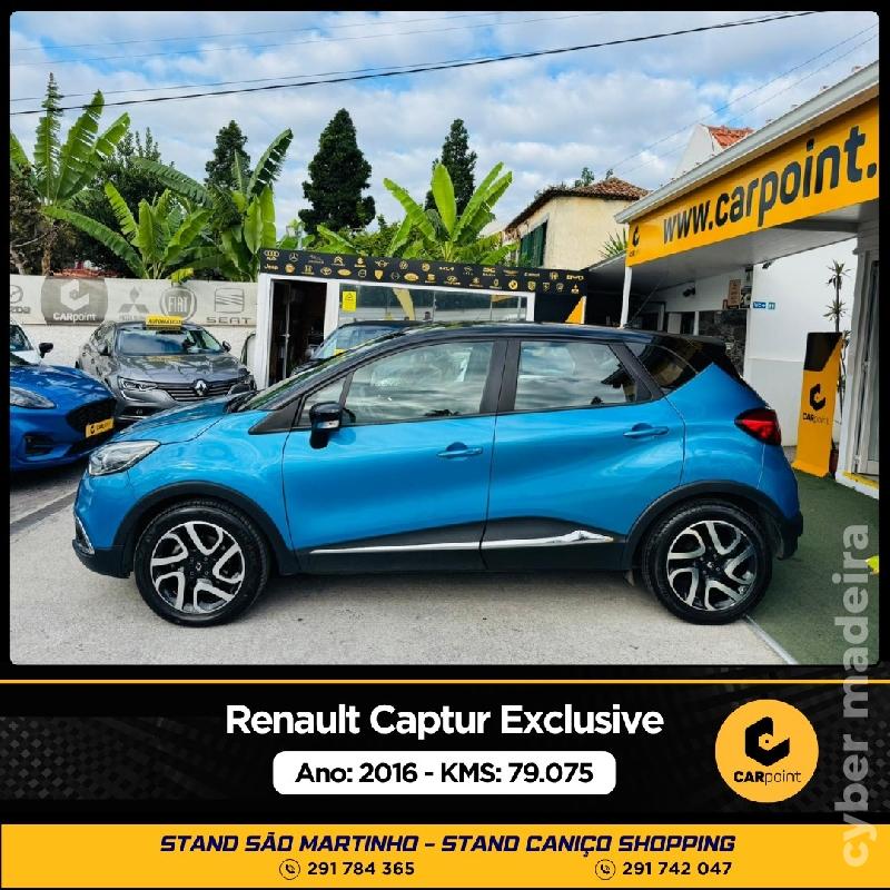 RENAULT CAPTUR Exclusive 1.5cc DCi 90cv Gasóleo