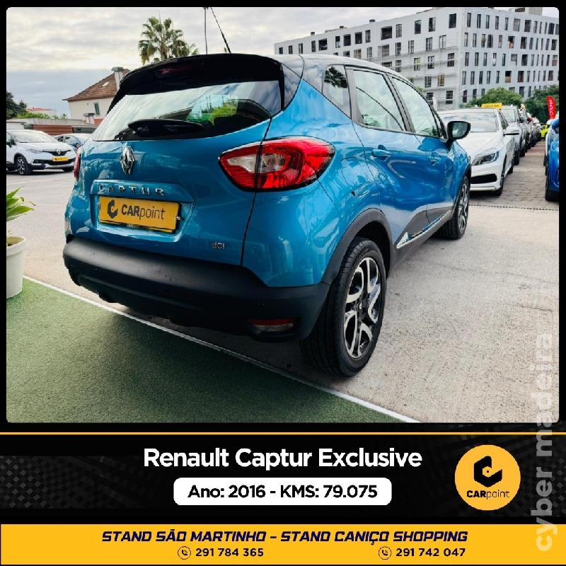 RENAULT CAPTUR Exclusive 1.5cc DCi 90cv Gasóleo