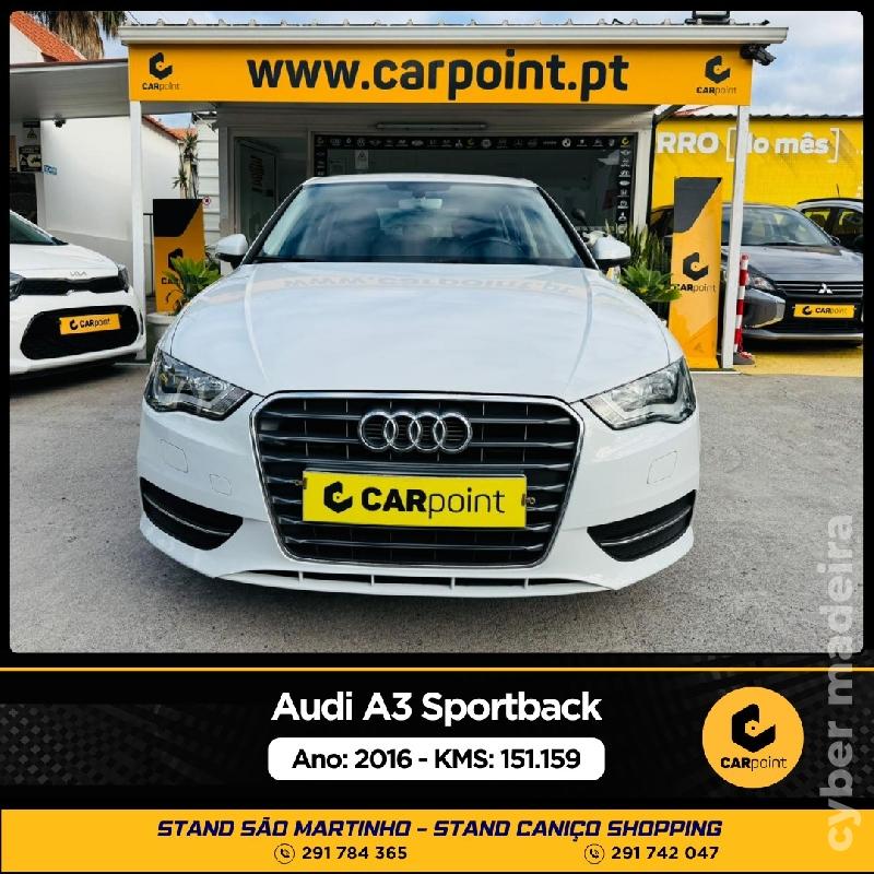AUDI A3 Sportback 1.6cc TDi 110cv Gasóleo