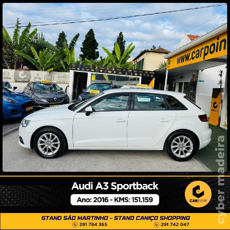 AUDI A3 Sportback 1.6cc TDi 110cv Gasóleo