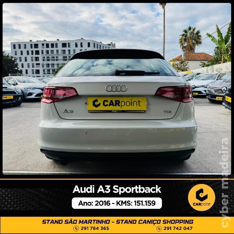 AUDI A3 Sportback 1.6cc TDi 110cv Gasóleo