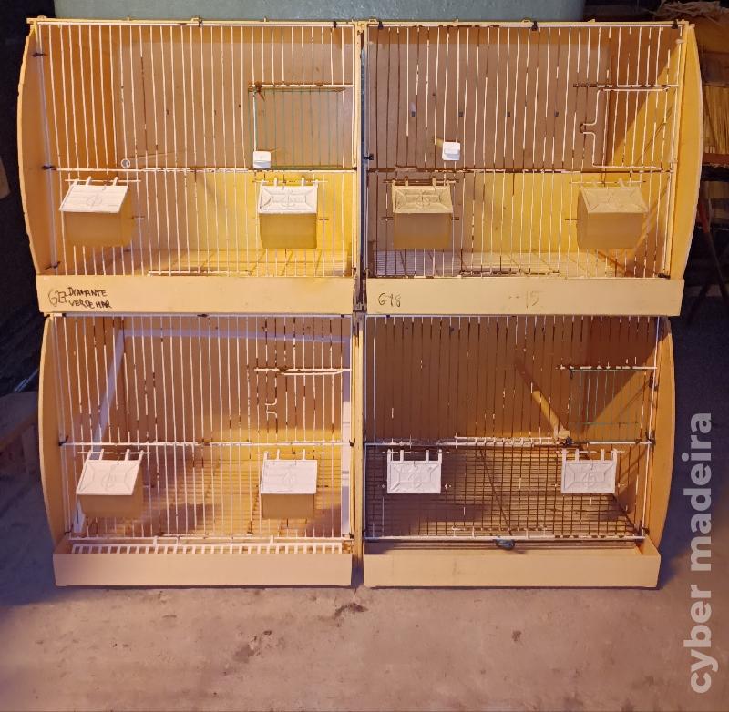 Gaiolas orinex usadas