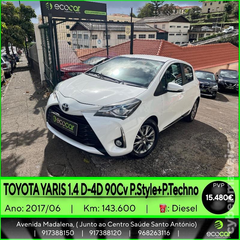 TOYOTA YARIS 1.4 D-4D 90 cv Gasóleo