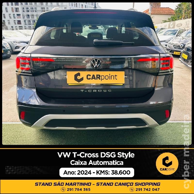 VOLKSWAGEN T-CROSS DSG Style Automático 1.0cc TSi 110cv Gasolina