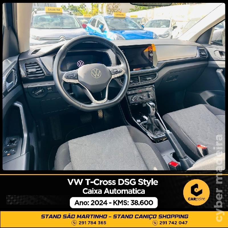 VOLKSWAGEN T-CROSS DSG Style Automático 1.0cc TSi 110cv Gasolina