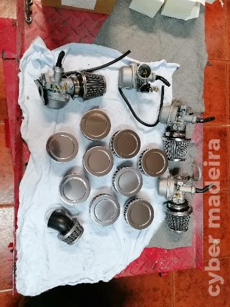 Carburadores e filtros novos