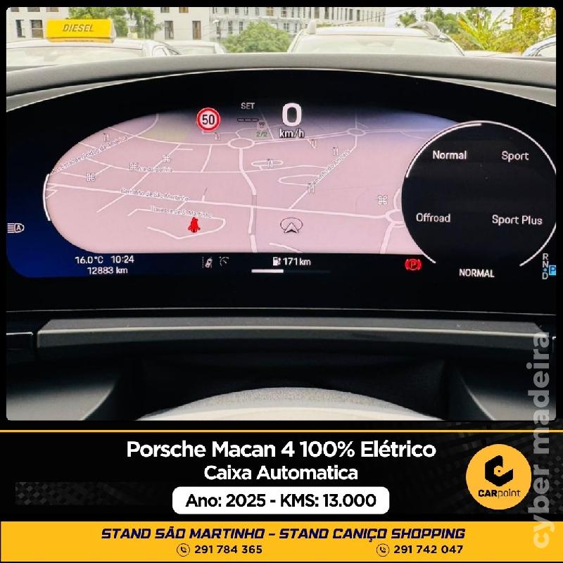 PORSCHE MACAN 4 100kw bateria 408cv AWD dual motor 571 km Autonomia Eléctrico