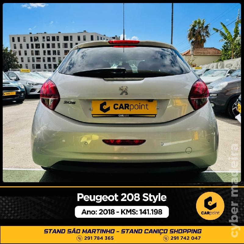 PEUGEOT 208 Style 1.6cv 75cv Gasóleo