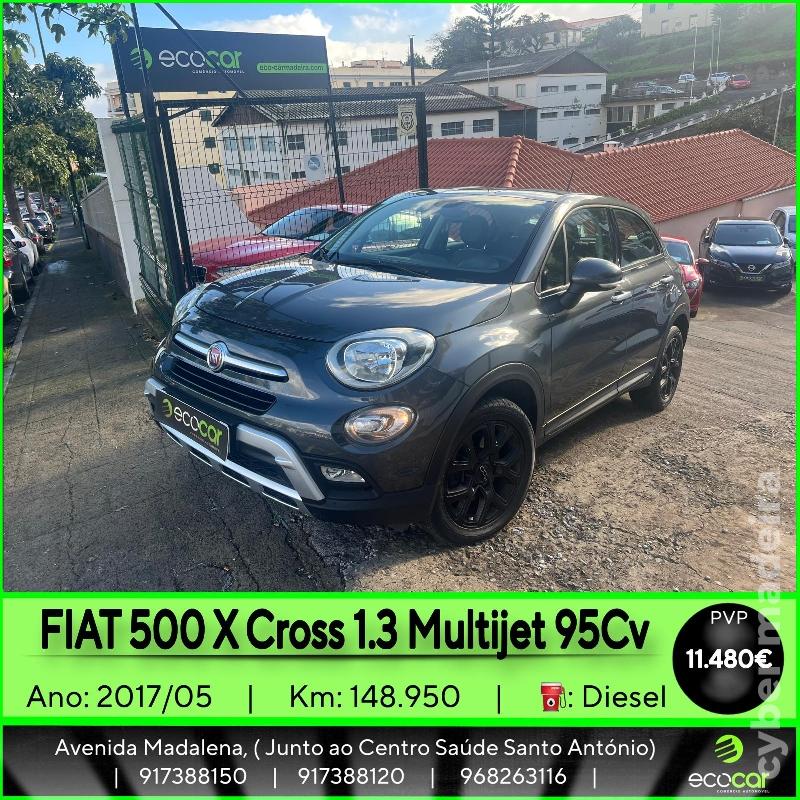FIAT 500X Cross 1.3 Multijet 95 cv Gasóleo