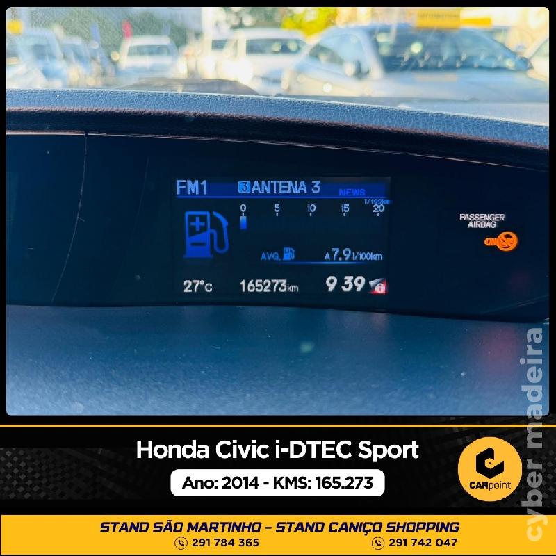 HONDA CIVIC i-DTEC Sport 1.6cc 120cv Gasolina