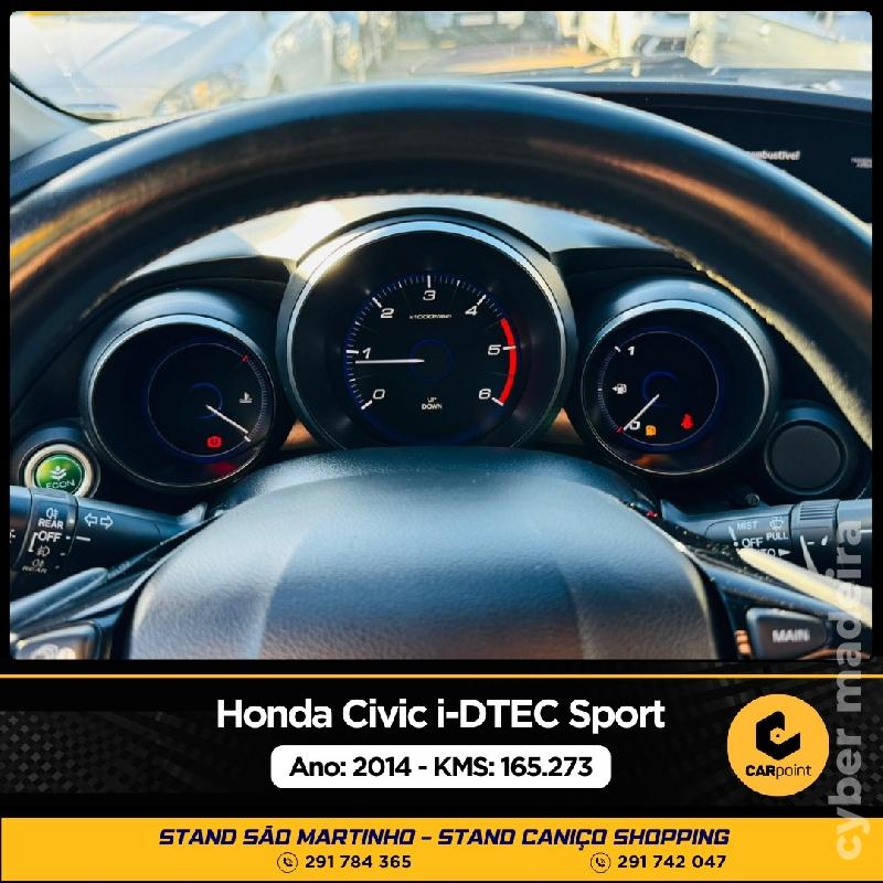 HONDA CIVIC i-DTEC Sport 1.6cc 120cv Gasolina