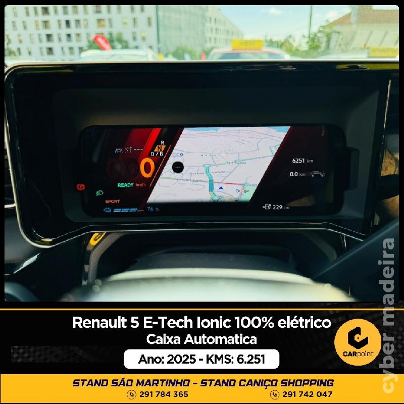 RENAULT 5 E-Tech Ionic 100% elétrico Eléctrico