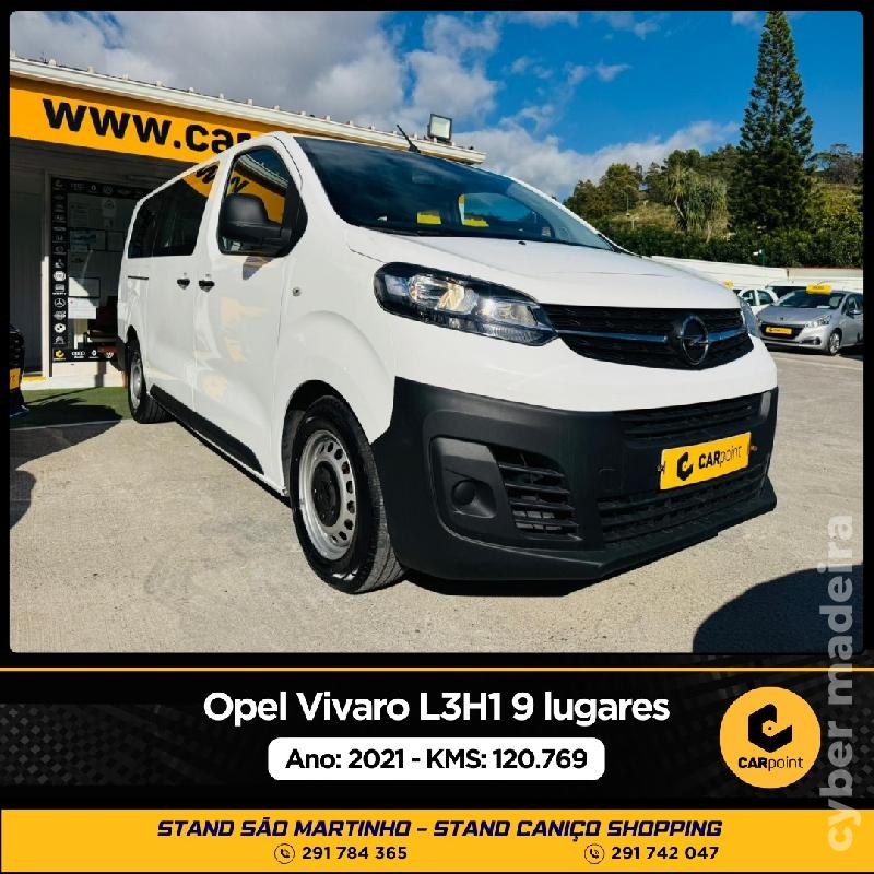 OPEL VIVARO L3H1 9 lugares 1.5cc 120cv Gasóleo