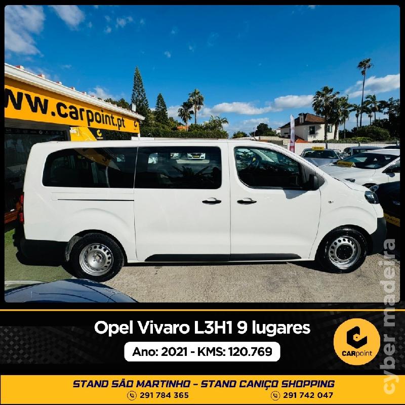 OPEL VIVARO L3H1 9 lugares 1.5cc 120cv Gasóleo