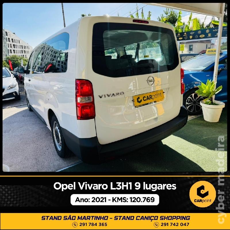 OPEL VIVARO L3H1 9 lugares 1.5cc 120cv Gasóleo